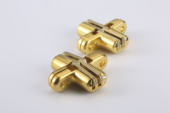 50lbs material de acero inoxidable de la bisagra invisible del soporte de la mortaja de 180 grados