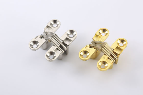 El níquel de acero inoxidable del satén de SOSS Heavy Duty Invisible Hinge de 180 grados trató